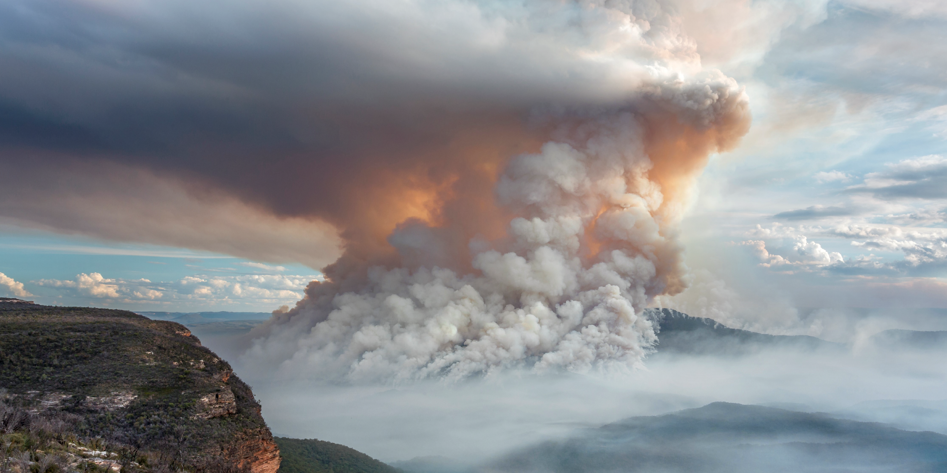 The plume then evolves over time and changes its chemical nature through a process called atmospheric transformation.